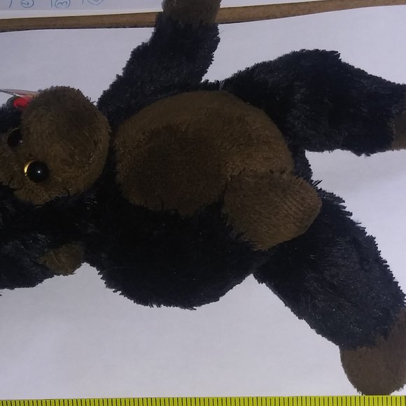 Congo the Gorilla Ty Beanie Babies Multiple Errors Ear Tag-No Red Star /Tush Tag - Picture 8 of 8
